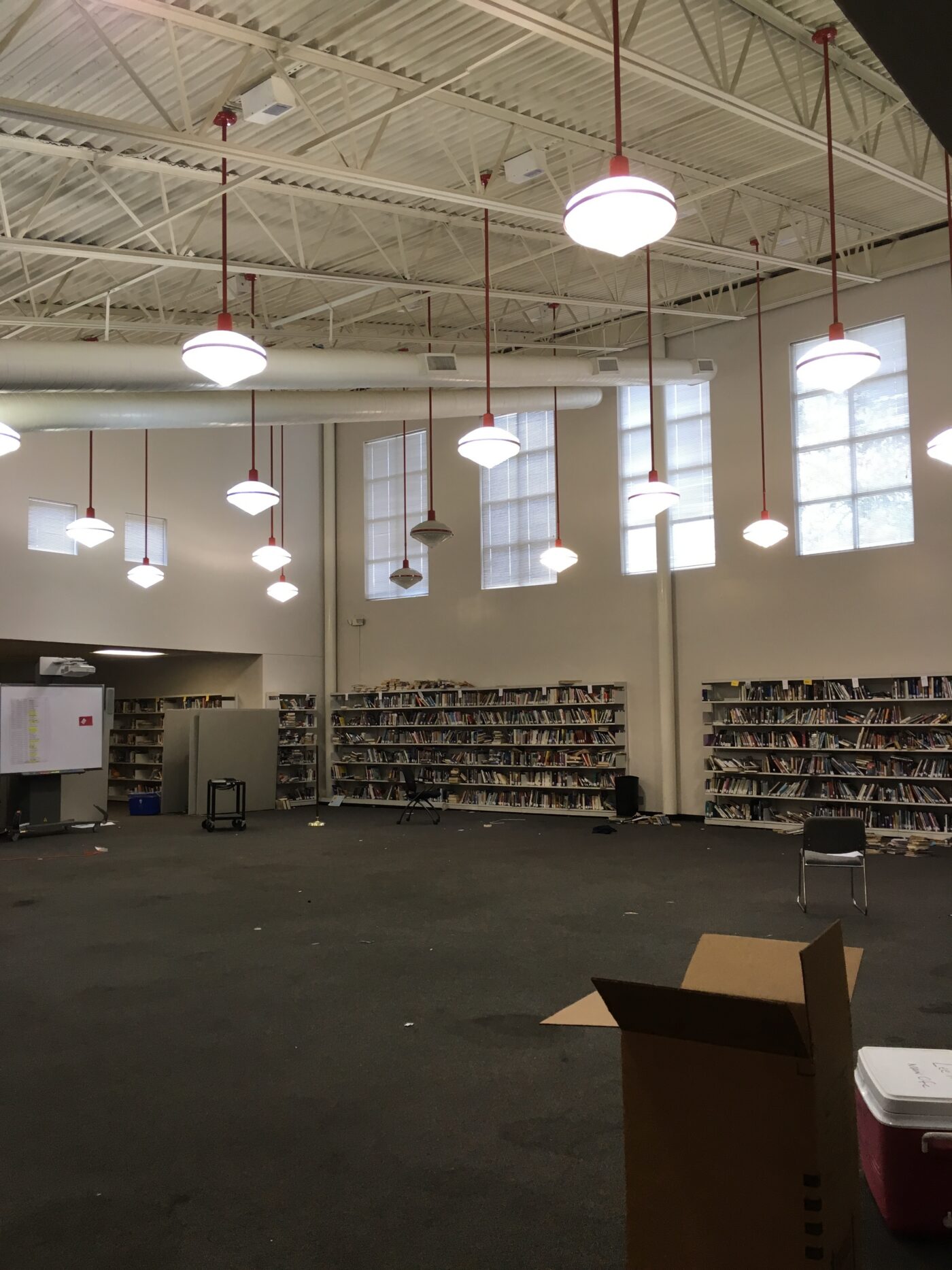 The library, now dismantled, became my second home.