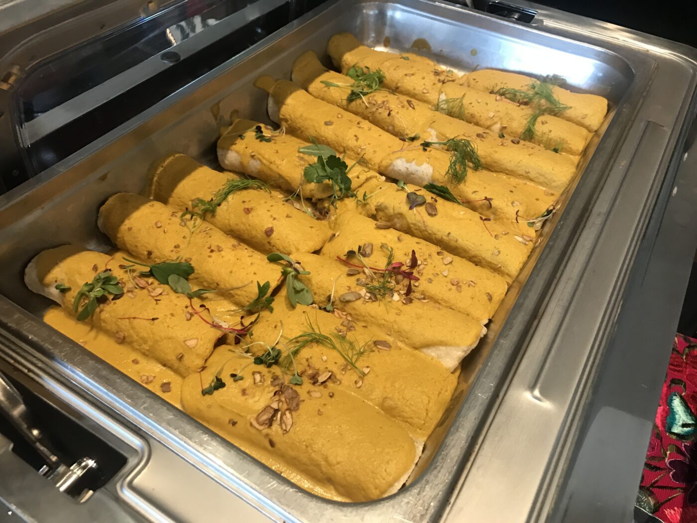 These duck enchiladas in pipian amarillo were among our favorite brunch bites. Other stand-outs not pictured included a sparkling tuna ceviche and beet salad.