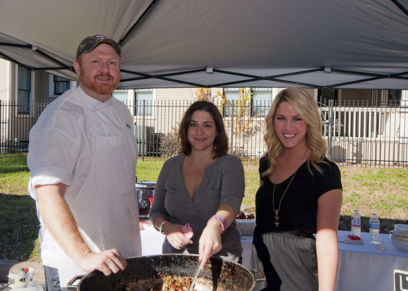 Chef Eric Laird and the Liberty Kitchen crew.