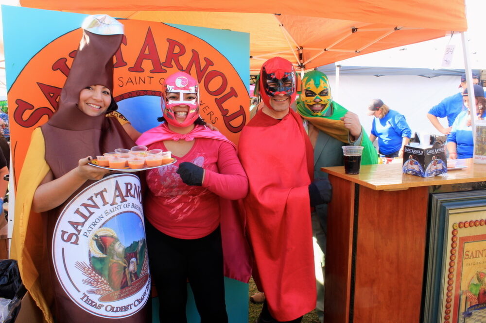 Teams competed for a spirit award, given to the booth with the most personality.