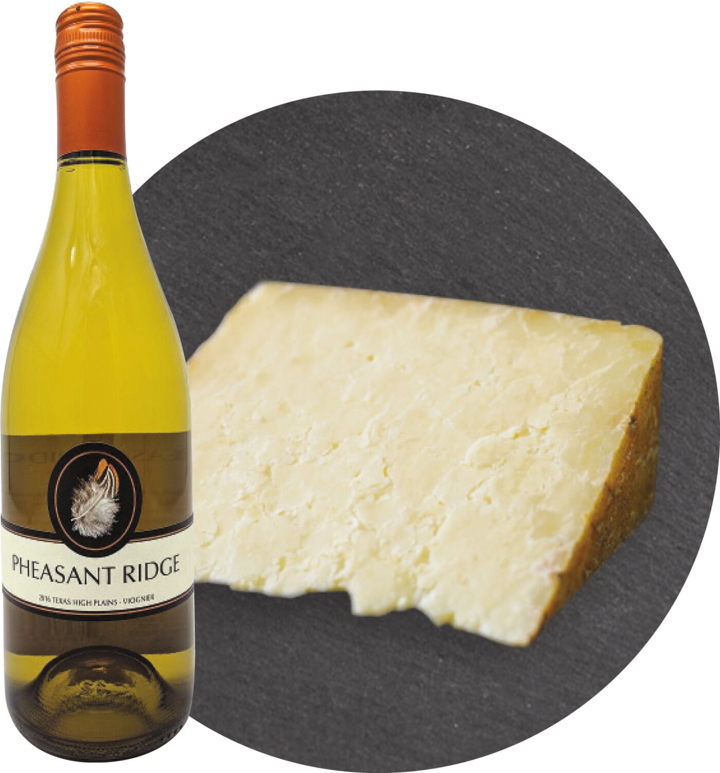 It was only in 2014 that bookseller Susan Rigg turned to cheesemaking, launching her creamery just outside of San Antonio. Today her wares are quickly gaining a following. The offering she calls The Welshman—inspired by the humble, hearty, shroomy, salty, crumbly Welsh cheese known as Caerphilly—boasts an earthy rind, tart and tangy nuances, sea salt sourced directly from Wales, and quality raw milk from the Jersey cows at Four E Dairy over in Moulton. And no wonder it’s so good: Rigg learned to make it in Wales, from the makers of world-class Gorwydd Caerphilly at Trethowan’s Dairy. Try it with the dry and citrusy Chenin Blanc from Pheasant Ridge Winery, made from the oldest Chenin Blanc vines in Texas. Get it at River Whey Creamery.