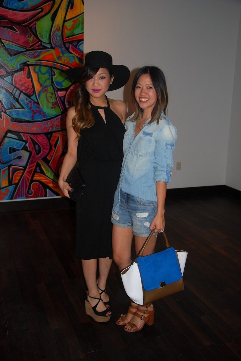 Fashion bloggers Fifi Phi and Issa Chou