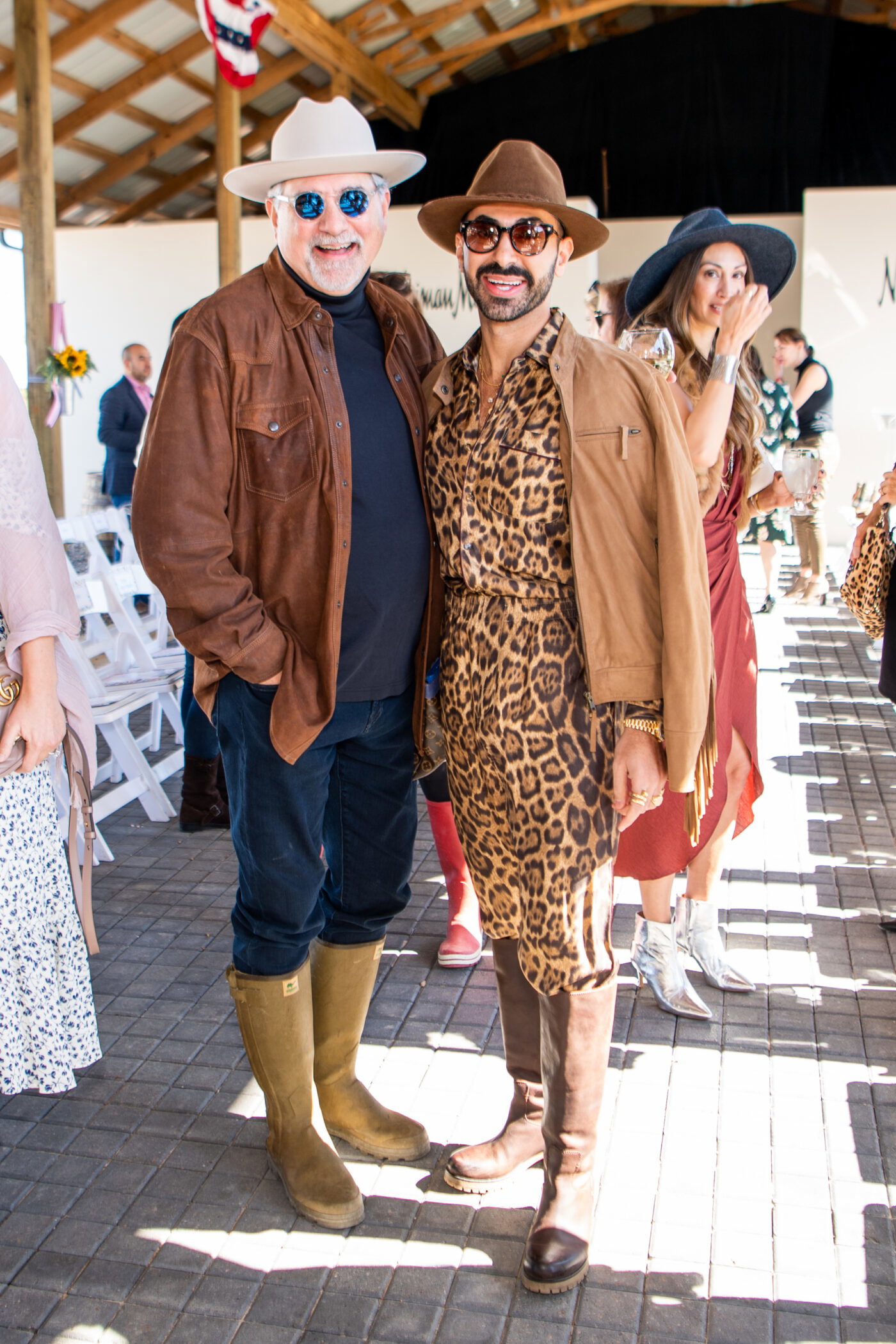 Bob Cavnar and Fady Armanious