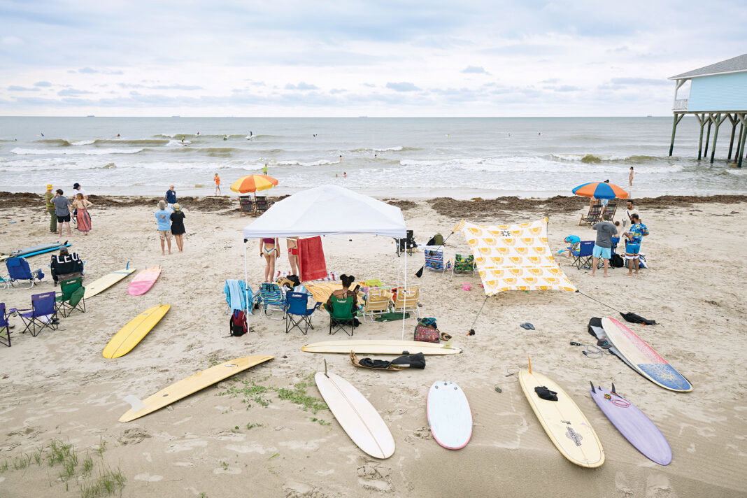 Why Galveston’s Surfers Show Up Even When the Waves Don’t Why Galveston’s Surfers Show Up Even When the Waves Don’t