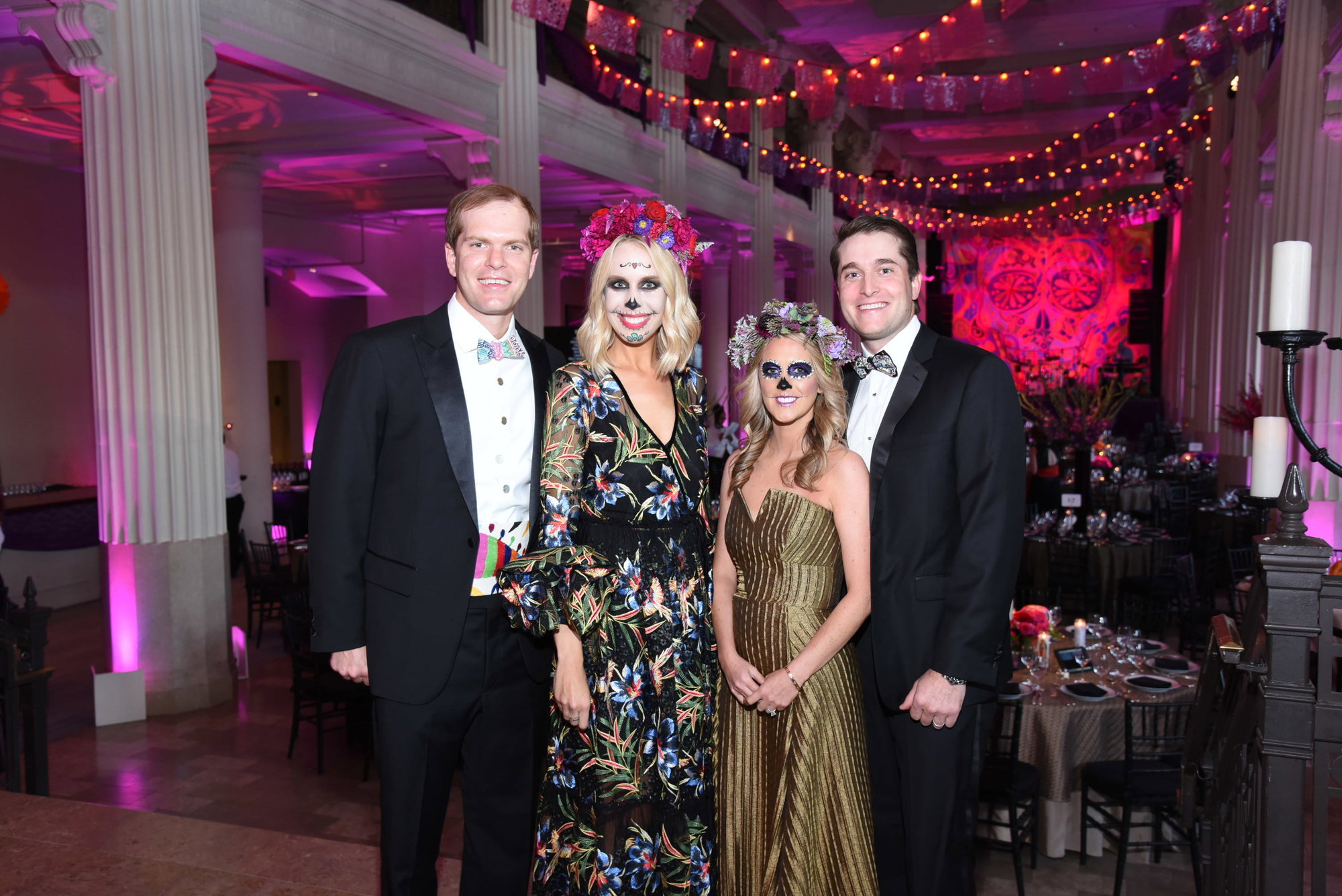 Co-chairs John & Caroline Harrell and Caroline & Andrew Bean