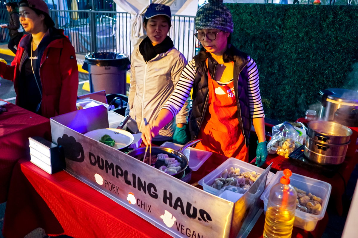 Dumpling House was also a favorite food vendor providing authentic dumplings at this year's celebration.