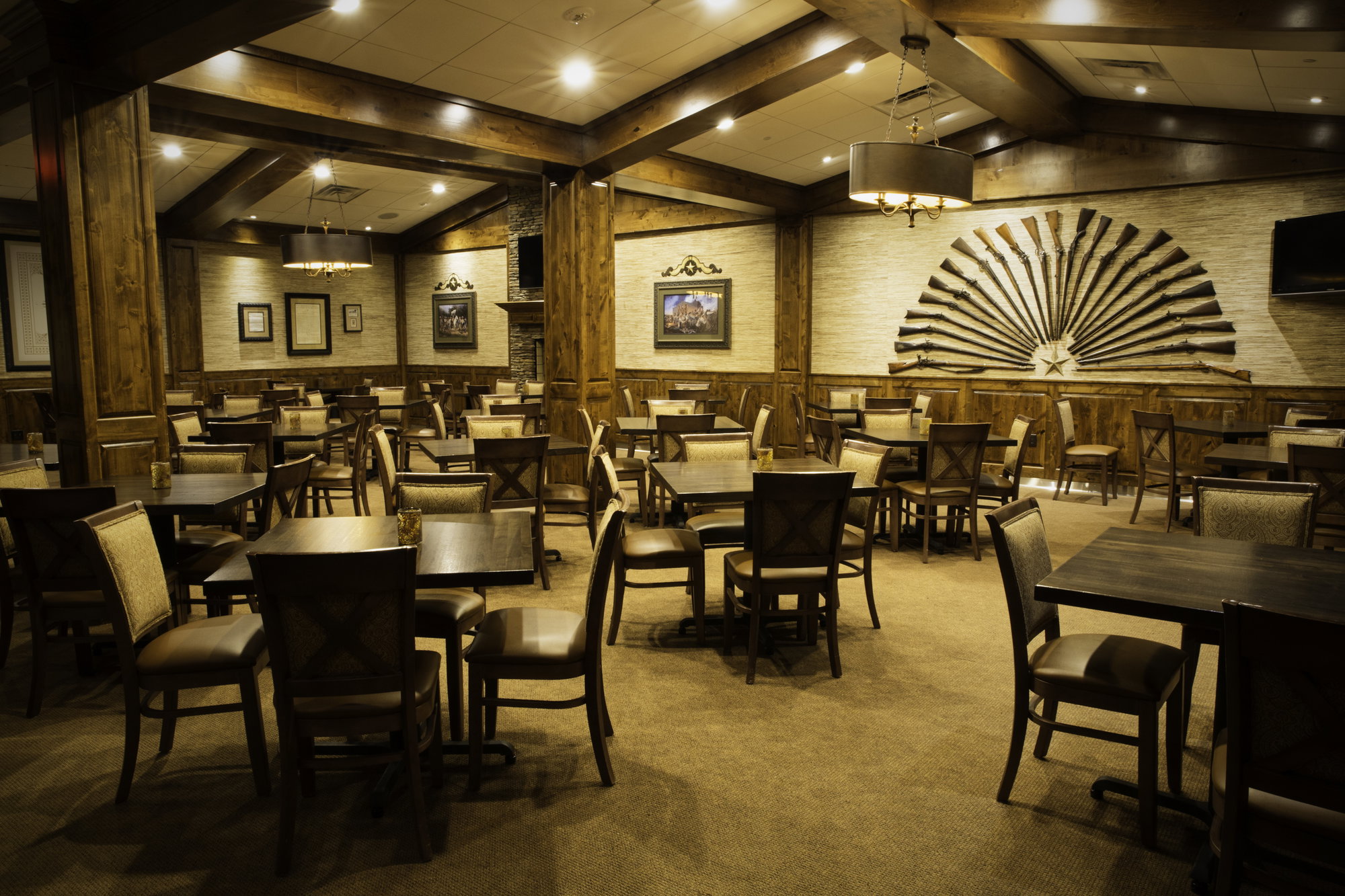 The updated events room.