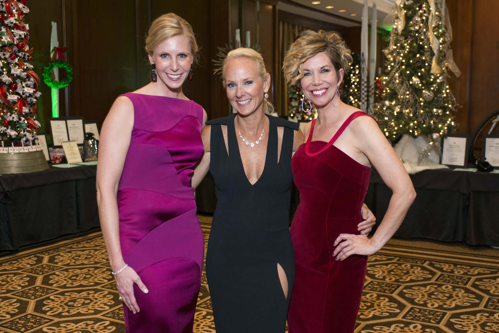 Gala Co-Chairs Holmes, Rothwell and Rogers