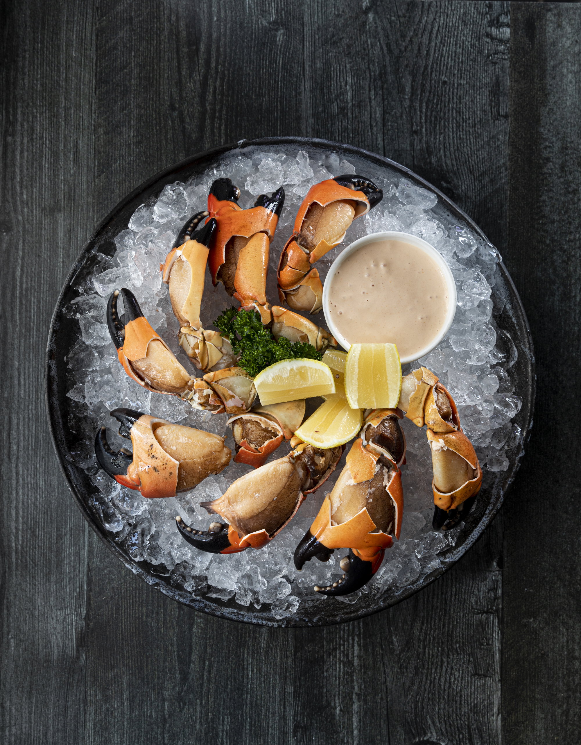 Texas stone crab claws