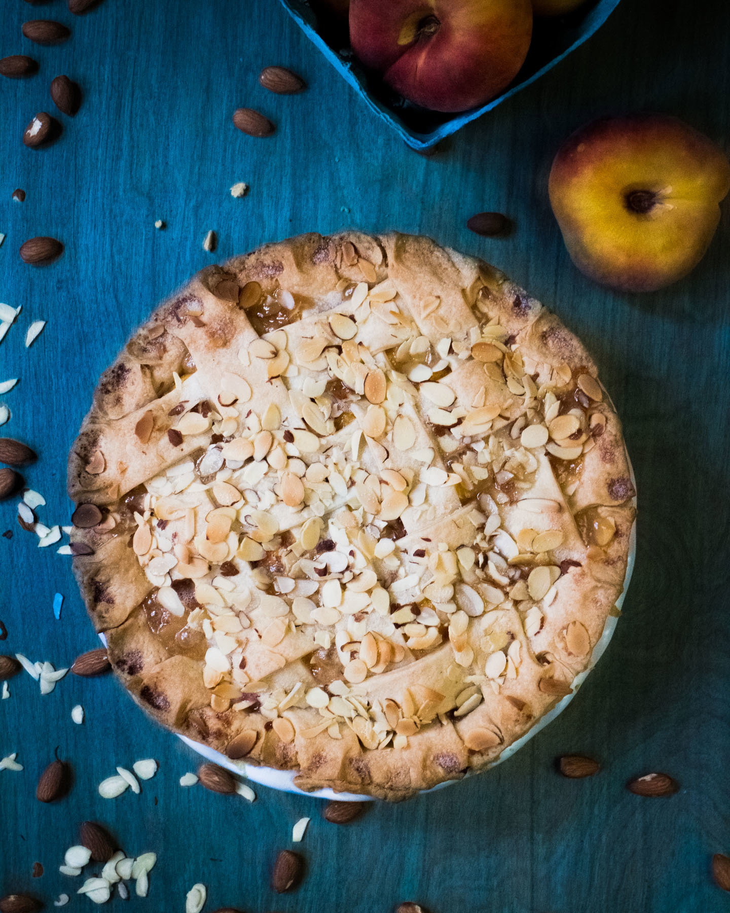 Recipe: Bourbon Peach Almond Pie Recipe: Bourbon Peach Almond Pie