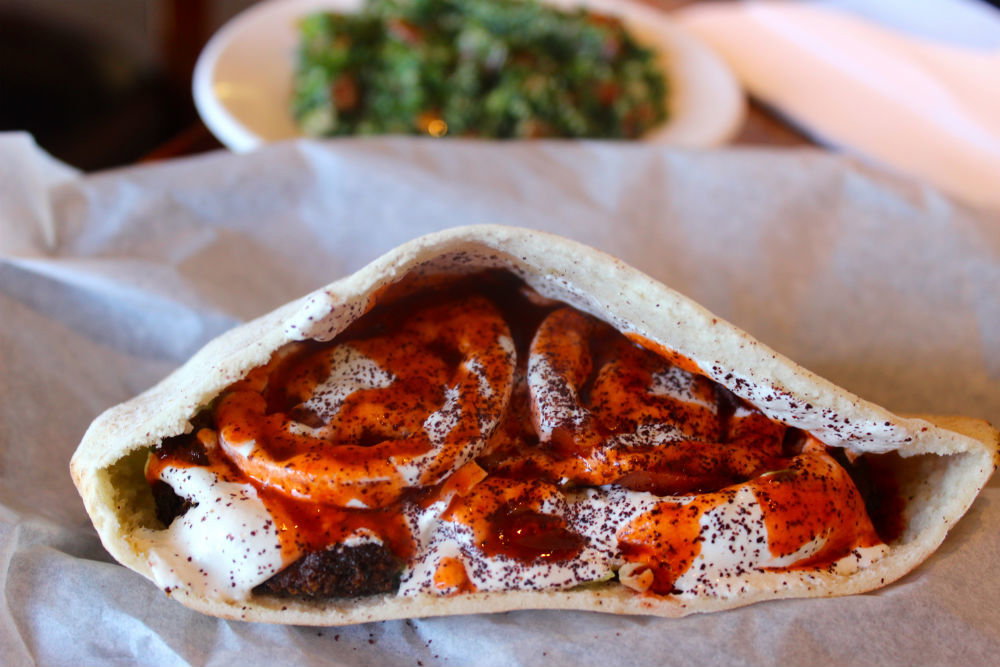 Eat This Now: Falafel Pita at Zabak’s Eat This Now: Falafel Pita at Zabak’s